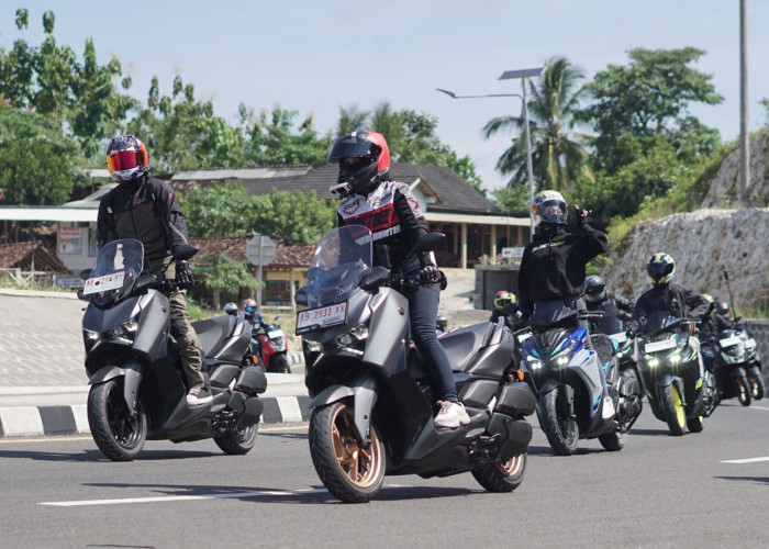 MAXi Tour Boemi Nusantara Etape 5 Jelajahi Pesisir Selatan Jawa, Uji Ketangguhan Skutik Premium Yamaha