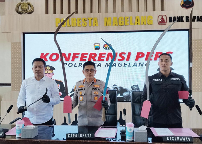 Tawuran Antar-Geng di Magelang Berawal dari Tantangan Instagram, 7 Tersangka Ditangkap