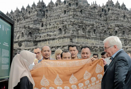 Presiden Jerman Baru Kali Ini Kunjungi Candi Borobudur, Ada Misi Apa?