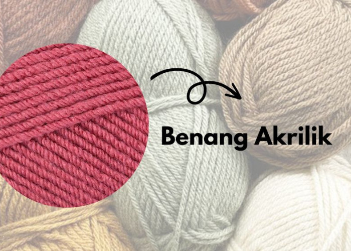 benang akrilik