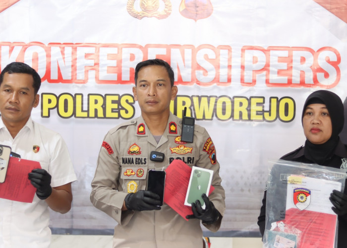 Dua Pemuda Pontianak Ditangkap di Purworejo dalam Kasus Investasi Bodong Meta Online