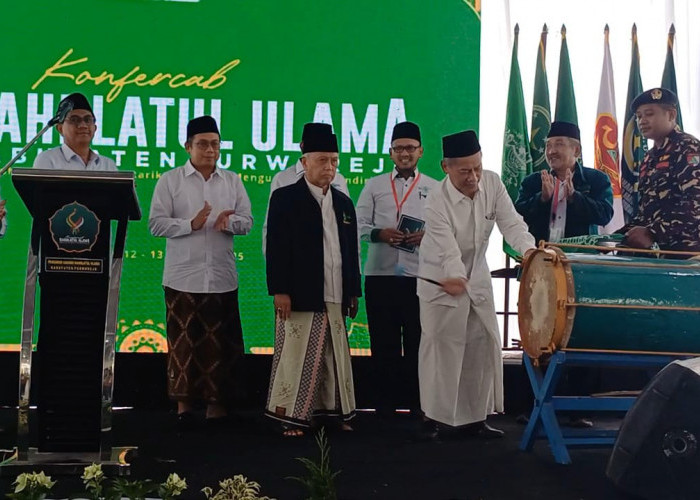 KH R Dawud Masykuri Terpilih Jadi Rois Syuriah, H Muhammad Haekal Ketua Tanfidziyah PCNU Purworejo 2025-2030