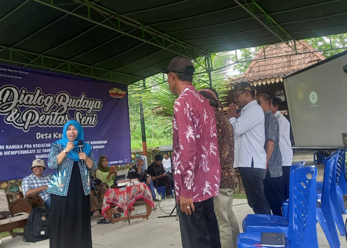 Jelang 22 Tahun Rawat Ruwat Borobudur, Masyarakat Desa Kenalan Diajak Belajar Memanfaatkan Air Hujan