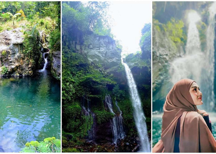 Menengok Pesona Curug Telu, Air Terjun Tiga dari satu sumber yang Asri di Banyumas