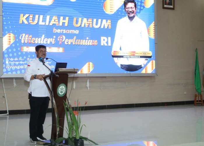 Mentan SYL Dorong Mahasiswa Polbangtan Jadi Pionir dan Champion Pertanian Indonesia