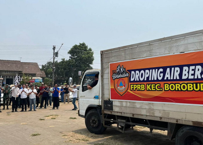 Kekeringan Ekstrem Landa Magelang, 101 Ribu Liter Air Bersih Disalurkan di 4 Kecamatan