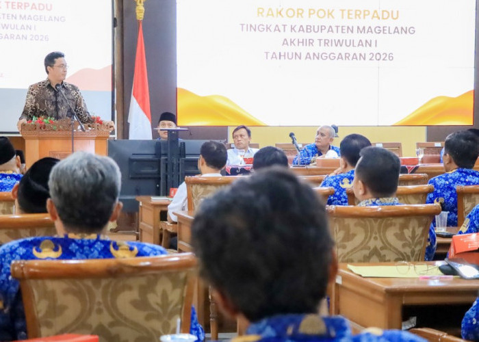 Sentil Perangkat Daerah, Bupati Grengseng Tuntut Rakor POK Kabupaten Magelang Bawa Dampak Nyata