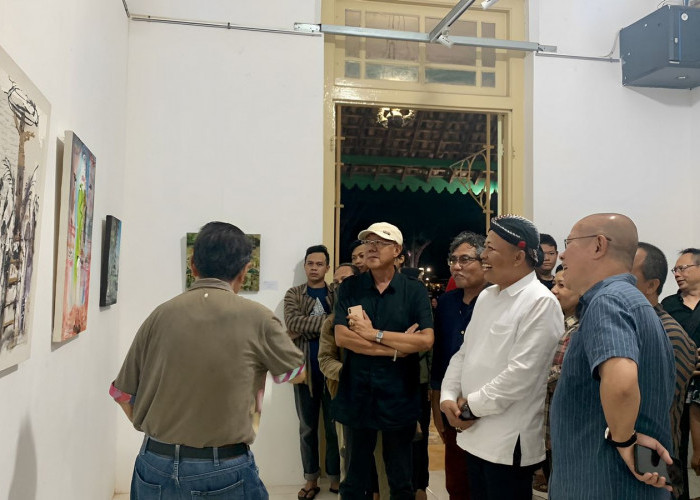  Bersinergi Dalam Karya Seni Rupa, Pameran Lukisan Pesta Rakyat Magelang Resmi Dibuka