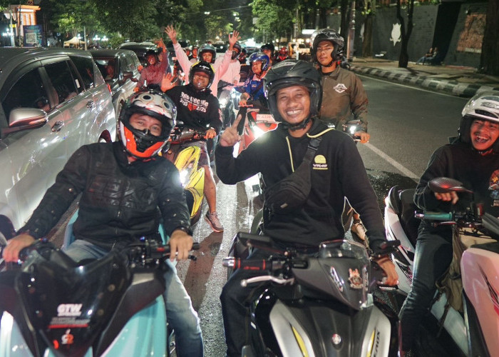 Night Riding Aerox Bikin Ketagihan, Andre Wijaya: Rasanya Beda Banget