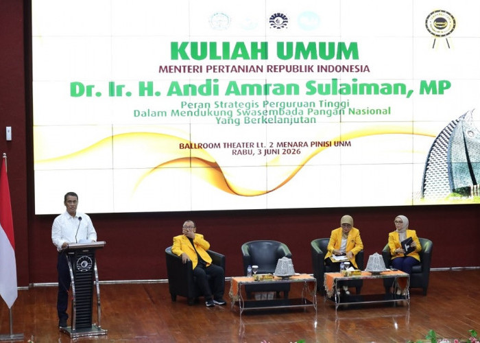 Dialog di UNM, Mentan Amran Respons Cepat Suara Mahasiswa dan Dosen