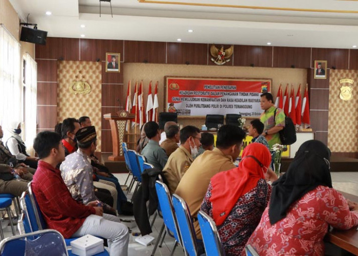 Responden Diimbau Angket Restorative Justice Diisi Sesuai Kejadian Nyata di Lapangan