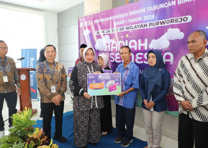 2 Warga Purworejo Terima Hadiah Utama Rp75 Juta, dalam Undian Tabungan Bima Periode I Tahun 2025