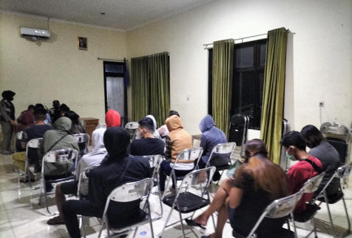20 Muda Mudi Terjaring Razia Pekat di Kota Magelang, 8 Orang Berstatus Pelajar