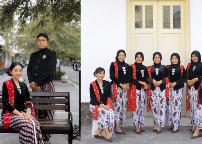 Cantiknya Kenakan Busana Adat Jawa Sekaligus Berfoto di Malioboro Yogyakarta 