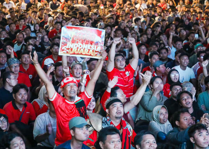 Indonesia Juara FIFA ASEAN Cup 2026, Euforia Ribuan Warga Pecah Saat Nobar di Kantor Gubernur Jateng
