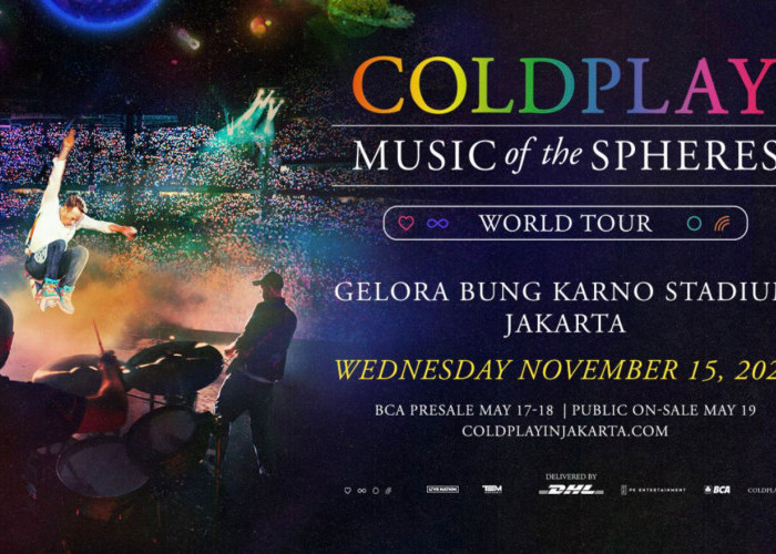 Coldplay Konser di Jakarta November 2023, Begini Tips Dapat War Tiket