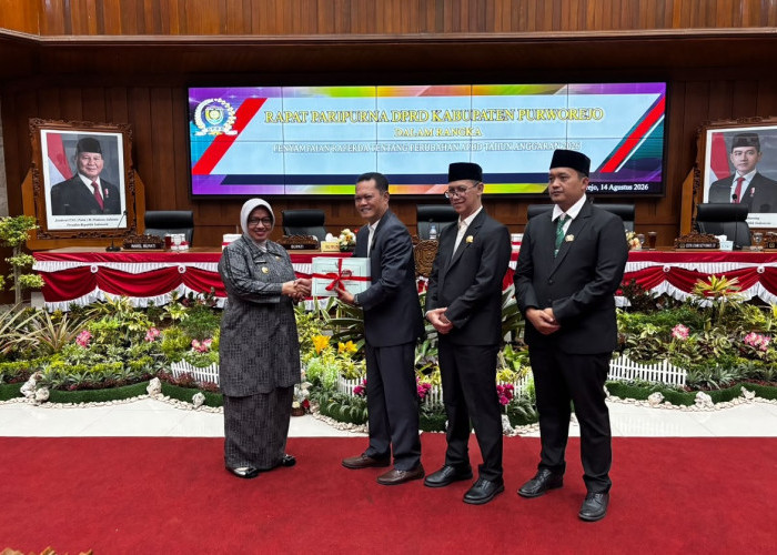 DPRD Purworejo Terima Raperda Perubahan APBD 2026, Fraksi-Fraksi Minta Belanja Nonprioritas Tak Direalisasikan