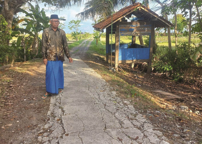 Jalan Hasil Iuran di Purworejo Rusak Akibat Proyek Irigasi Dikeluhkan Warga 