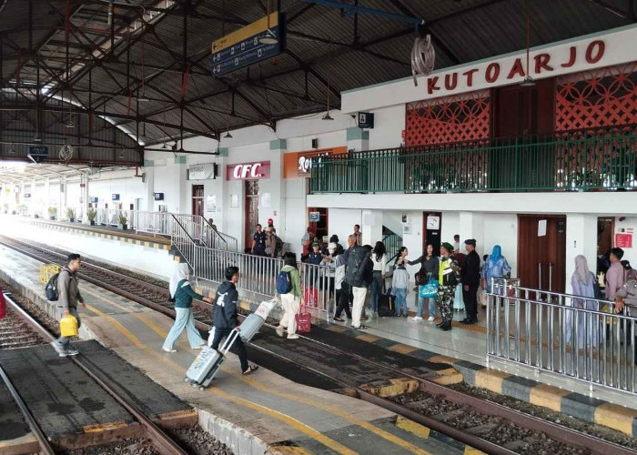 Angkutan Nataru 2025/2026, Penumpang KAI Daop 5 Purwokerto Tembus 322 Ribu, Naik 17 Persen