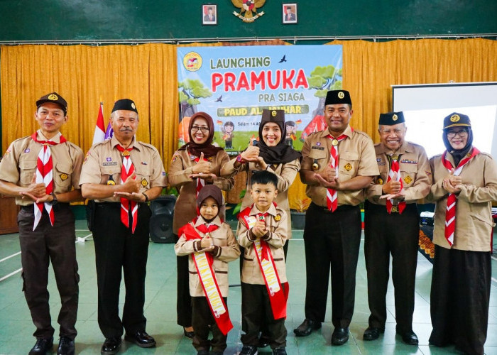 Bunda Pramuka Kabupaten Magelang Launching Golongan Pra Siaga 