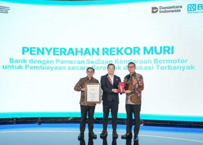 Hadir Serentak di 131 Lokasi dengan Penawaran Menarik, BRI KKB National Expo Torehkan Rekor MURI