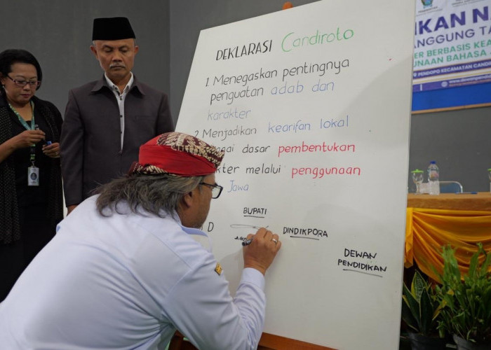 Bupati Temanggung Ajak Sekolah Biasakan Bahasa Jawa untuk Bentuk Karakter Siswa