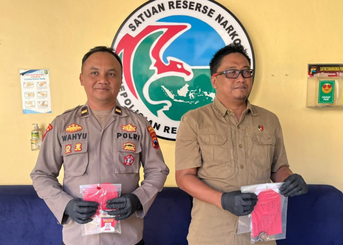 Pengedar Sabu di Kalikajar Wonosobo Dibekuk, 4 Paket Barang Bukti Disita