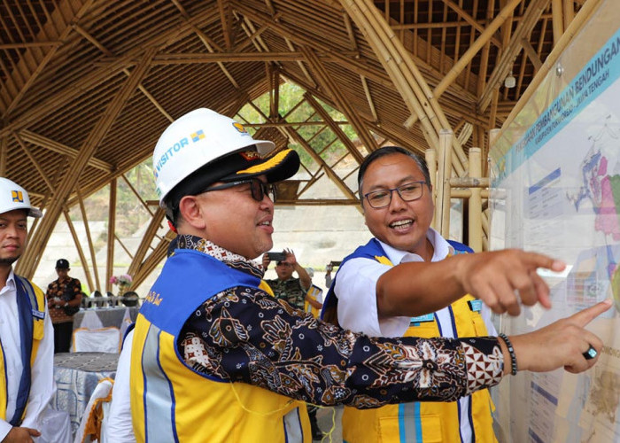 Progres Pembangunan Bendungan Bener 49 Persen, Pjs Bupati Purworejo Minta Diselesaikan Tepat Waktu