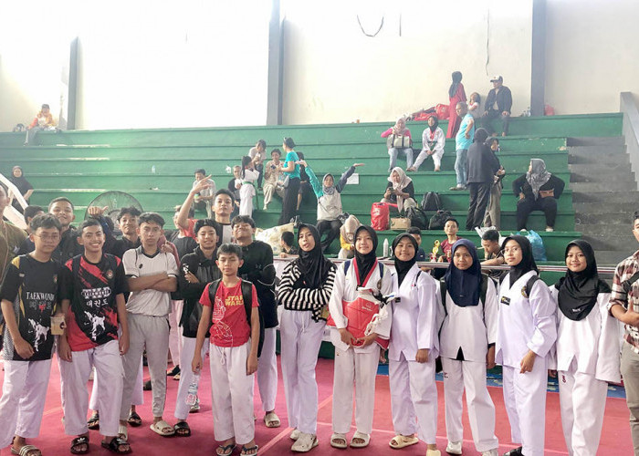 SMP Mutual Borong 24 Medali di Kejuaraan Taekwondo Dandim Cup 2024