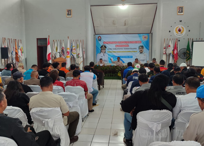 Tunggul Purnomo Terpilih Aklamasi Jadi Ketua KONI Temanggung, Siap Gaspol Hadapi Porprov Jateng 2026