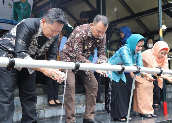 Pemkab dan TP PKK Purworejo Terus Gaungkan Gerakan Cuci Tangan Pakai Sabun 