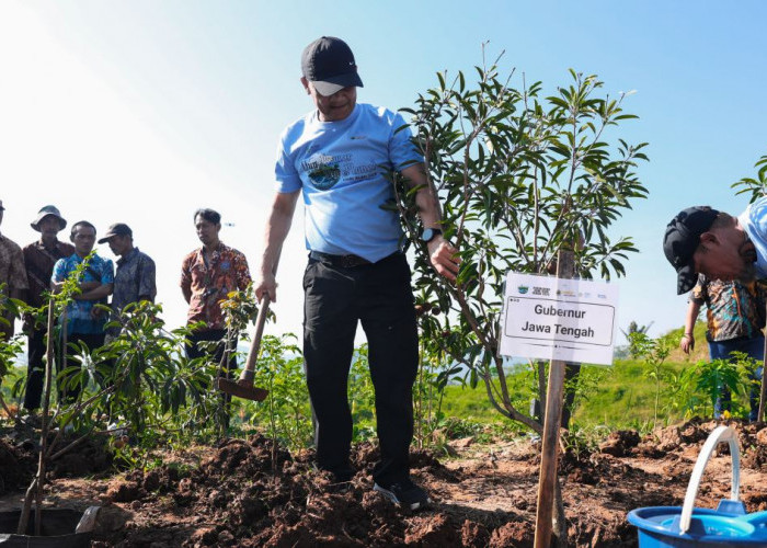 Bekas Tambang Andesit di Semarang Jadi Agrowisata, Gubernur Ahmad Luthfi Puji Reklamasi Konsisten