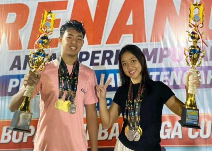  Bawa Pulang 24 Emas, Magelang Aquatic SC Sabet Runner Up Kejuaraan Renang Jateng