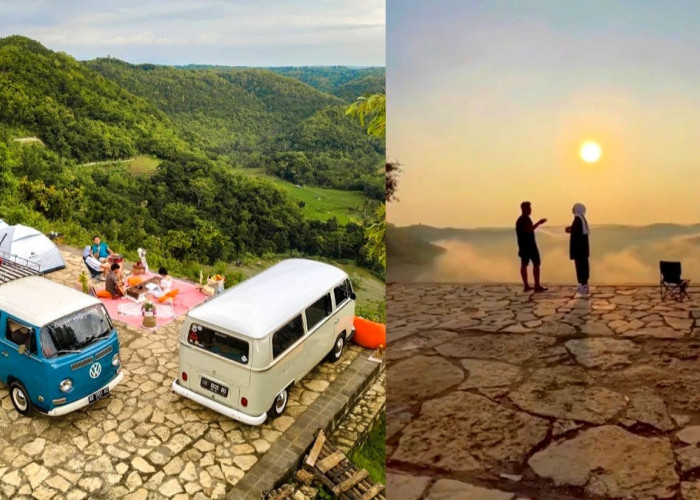 Tebing Watu Mabur Jogja Suguhkan Golden Sunrise Terindah yang Cocok Jadi Spot Kemah Bertema Alam