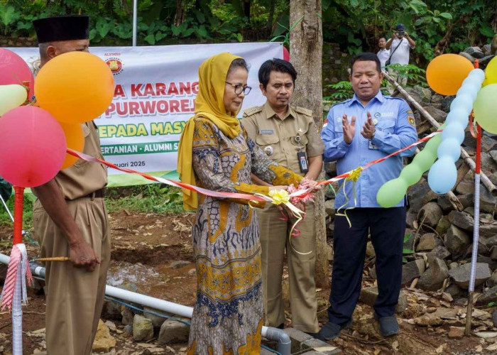 Hibah Sumur Bor UGM dan MG, Desa Karangrejo Purworejo Kini Bebas Krisis Air Bersih