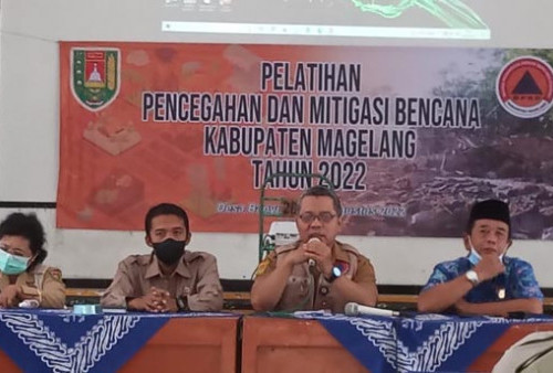 Warga Banyurojo Mertoyudan Dilatih Siaga Bila Terjadi Bencana