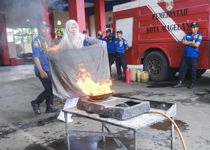 Bukan Sekadar Masak, Kader PKK Kota Magelang Kini Jago Tangani Kebocoran Tabung Gas