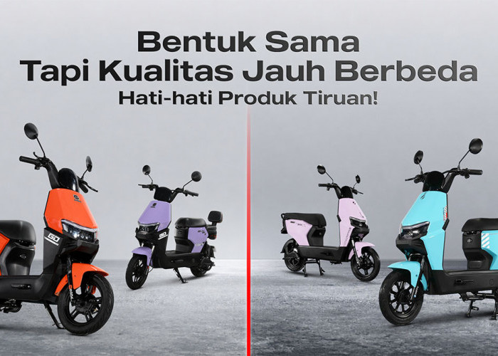 Jangan Terkecoh Desain Mirip, Ini Perbedaan Spesifikasi Sepeda Listrik GODA dan MOTU