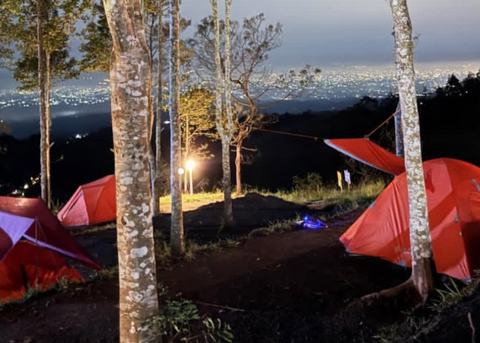 3 Spot Camping dan Campervan di Deles Indah Klaten, Tawarkan Pesona Merapi Sekaligus Citylight