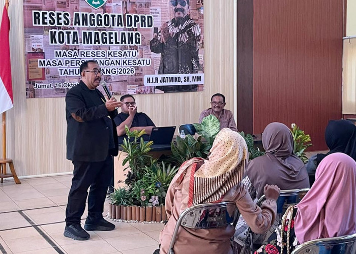 Warga Ngadu ke Anggota DPRD Kota Magelang HIR Jatmiko, Desak Perbaikan Drainase Jelang Musim Hujan