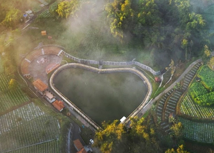 Embung di Magelang yang Paling Unik! dari Berbentuk Hati hingga Difasilitasi Kolam Renang