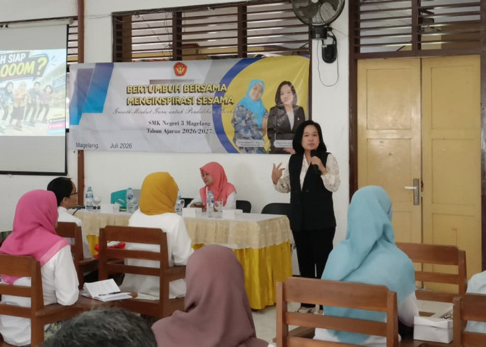 SMK Negeri 3 Magelang Gelar IHT Growth Mindset, Perkuat Kualitas Guru dan Pendidikan Berkualitas