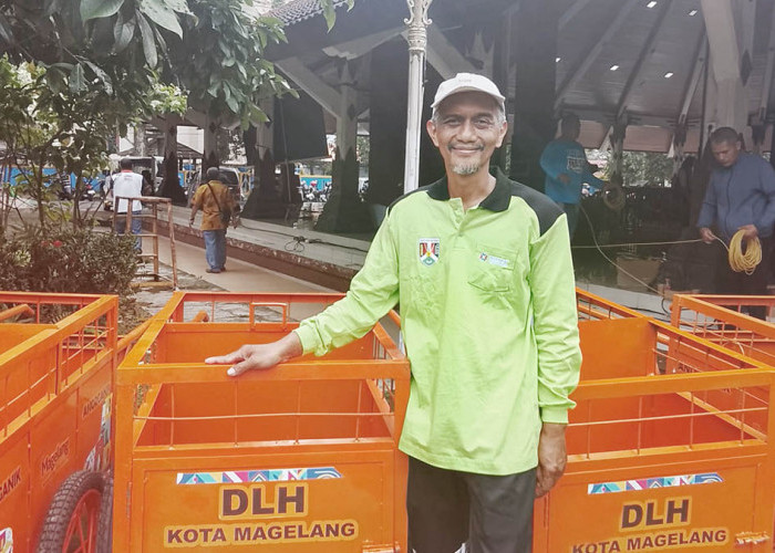 Prodamai Atasi Masalah Sampah di Kota Magelang, Warga RW 1 Kauman Kini Punya Gerobak Baru
