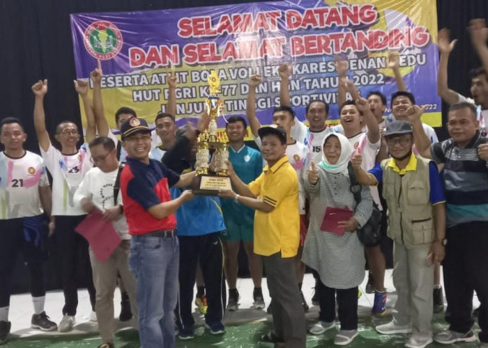 Raih Juara Umum, PGRI Kota Magelang Bakal Jadi Tuan Rumah Porseni 2023