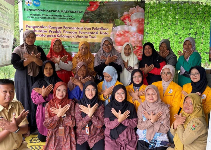 Dosen Untidar Kenalkan Inovasi Nata de Tomato kepada KWT Permai Tani di Magelang