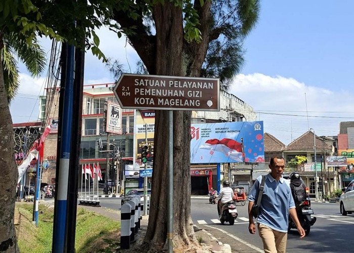 Plang SPPG Jurangombo Kota Magelang Viral, Dishub: Warna Cokelat Harusnya untuk Tempat Wisata