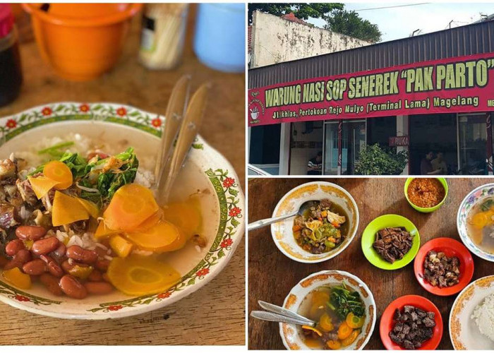 Lezatnya Sop Kacang Merah Khas Magelang Sop Senerek Pak Parto, Kuliner Legendaris yang Cocok untuk Musim Hujan