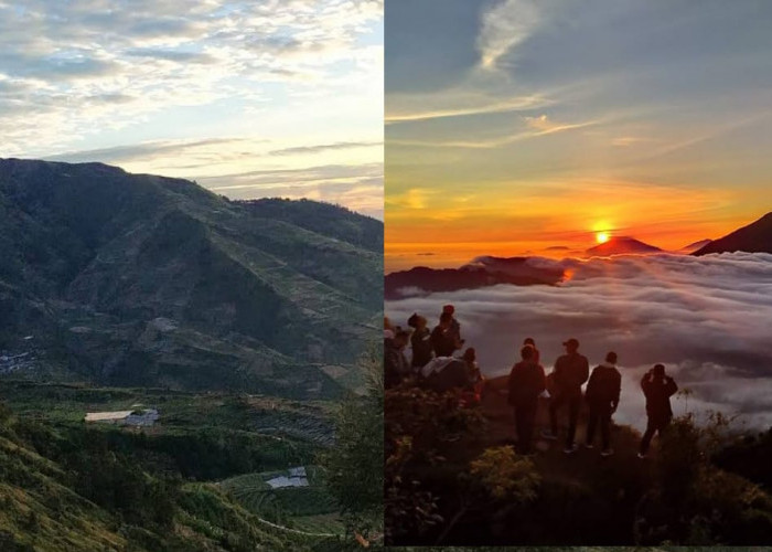 Menjadi Spot Terbaik Untuk Menikmati Keindahan Sunrise, Inilah Pesona Bukit Sikunir Wonosobo