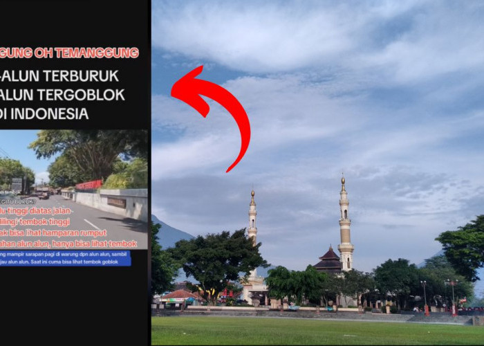 Viral! Alun-alun Temanggung Jawa Tengah Dianggap Sebagai Alun-Alun Terburuk di Indonesia? Begini Faktanya