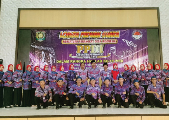 Pituruh Juara Lomba Paduan Suara PPDI Purworejo